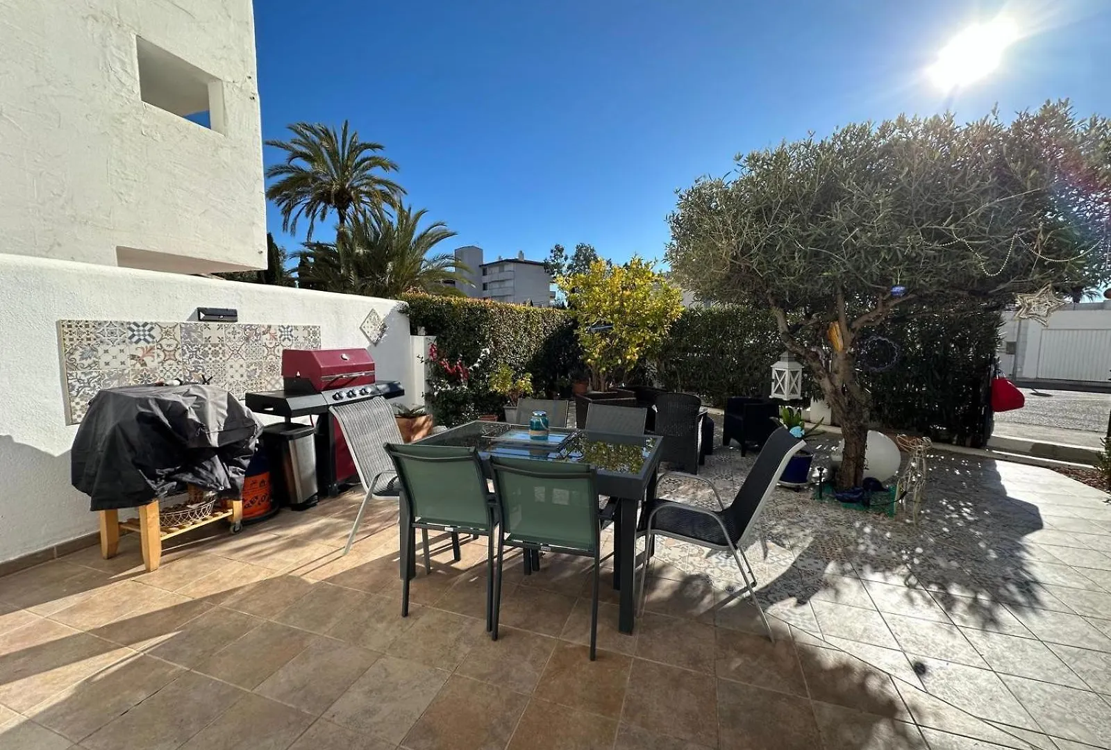 Bonito Apartamento Con Gran Terraza Y Piscina Comunitaria Roses Apartment